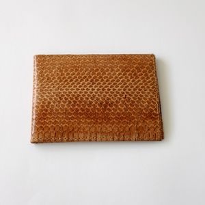 Genuine Real Python Snake Skin Leather Wallet